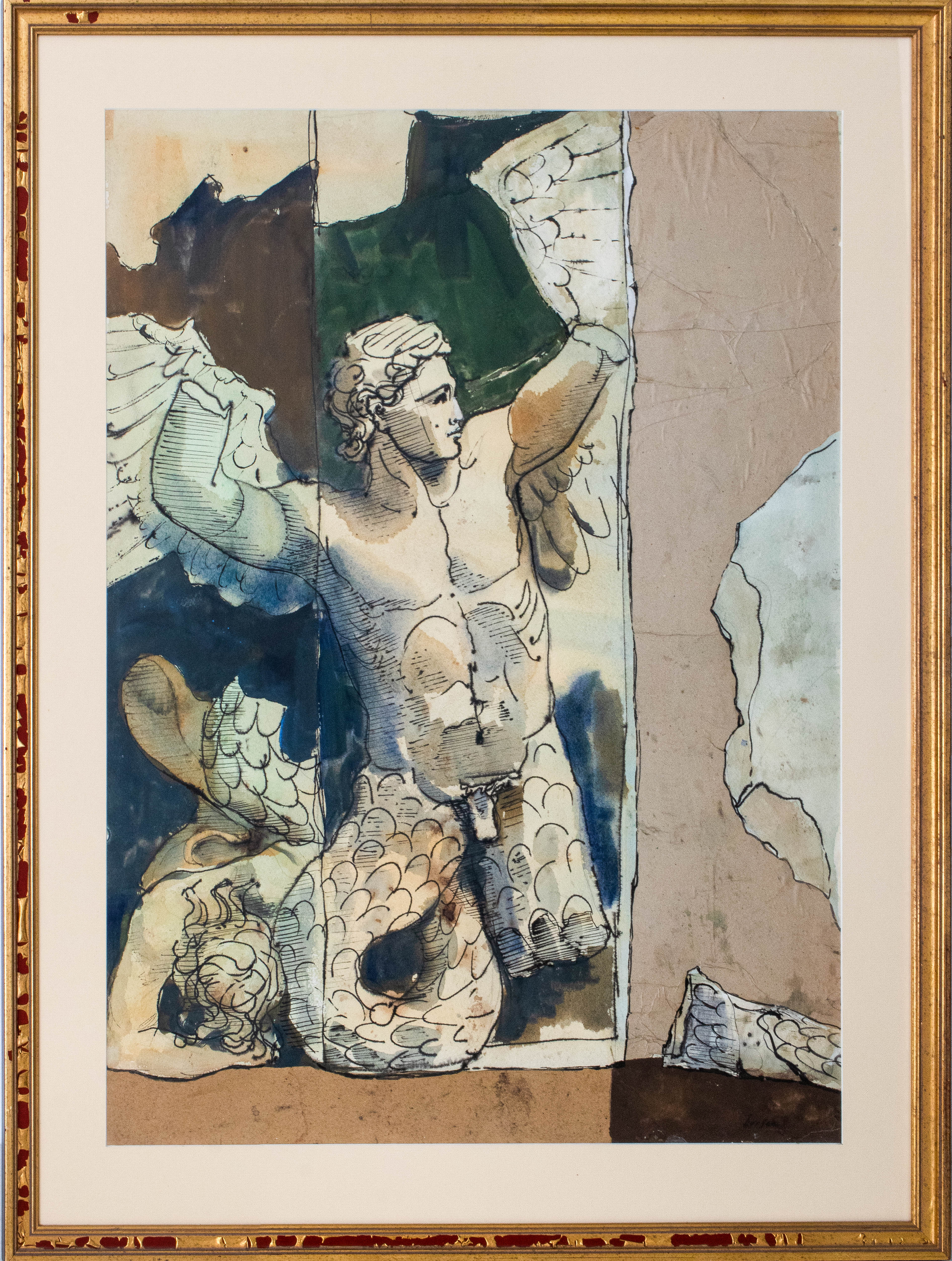 HAZARD DURFEE 'NUDE WINGED