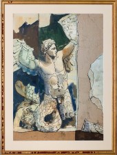 HAZARD DURFEE 'NUDE WINGED MER