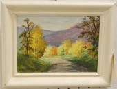 Hazel Kitts Wires oil on board