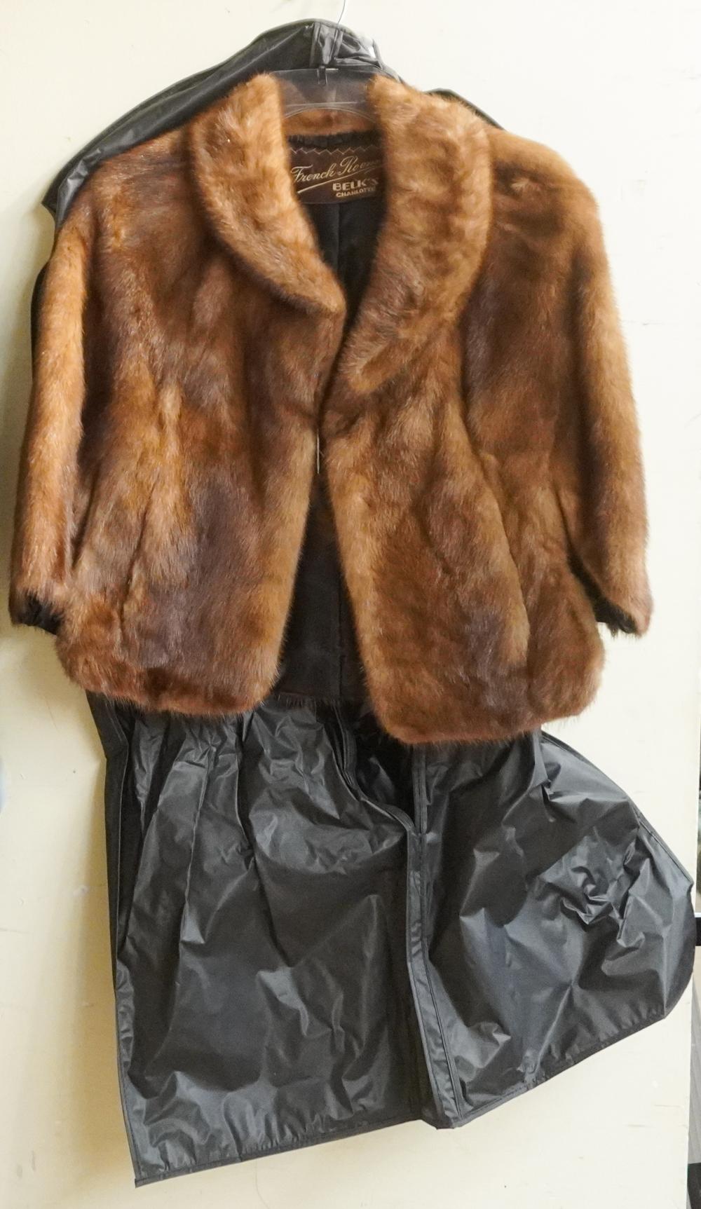 HAZEL MINK JACKET RETAILED BY