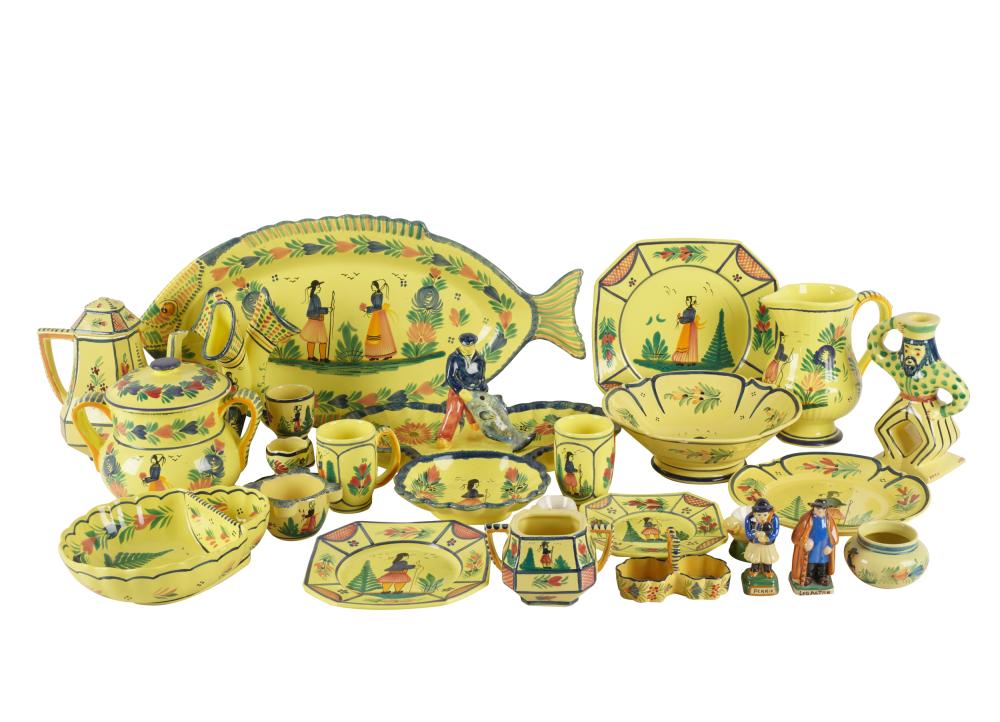 HB-HENRIOT QUIMPER FAIENCE
