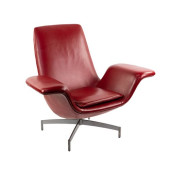 HBF DIALOGUE RED LEATHER WING