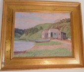 HC DUNBAR CAPE COD PAINTINGOil