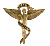 HEALTH CHIROPRACTIC CAST METAL