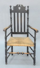 HEART & CROWN BANNISTER BACK A