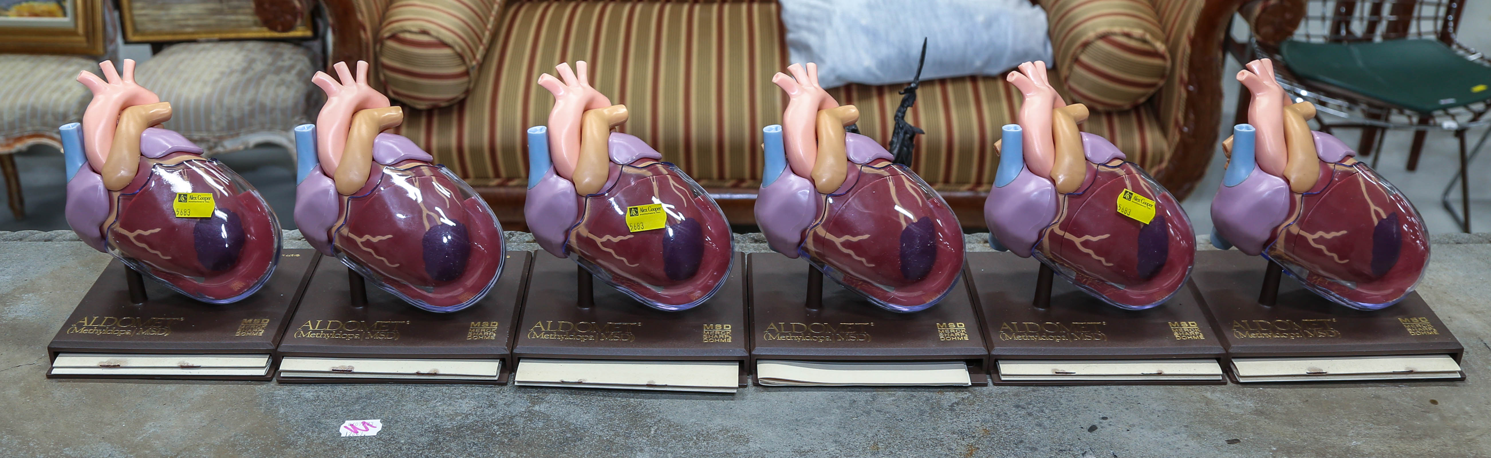 HEARTY LOT OF SIX HEARTS Merk
