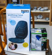 HEATED MASSAGE CUSHION & DESK