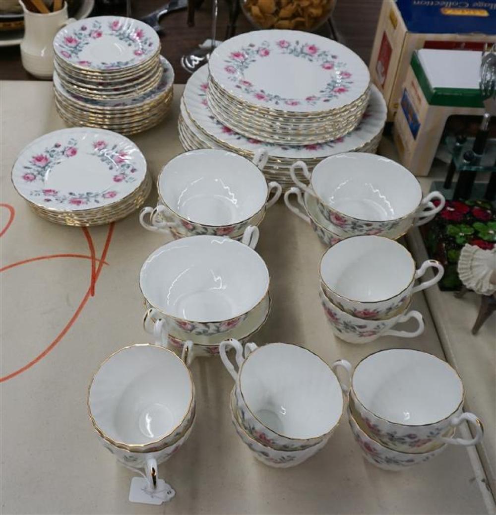 HEATHCOTE PORCELAIN FLORAL BORDER