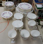 HEATHCOTE PORCELAIN FLORAL BOR