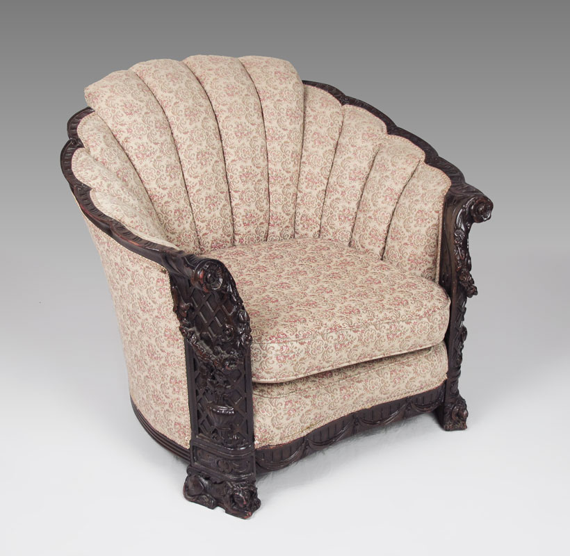 HEAVILY CARVED EARLY 20TH CENTURY