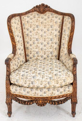 HEAVILY CARVED FRENCH NEOCLASS