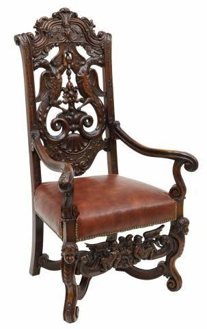 HEAVILY CARVED RENAISSANCE