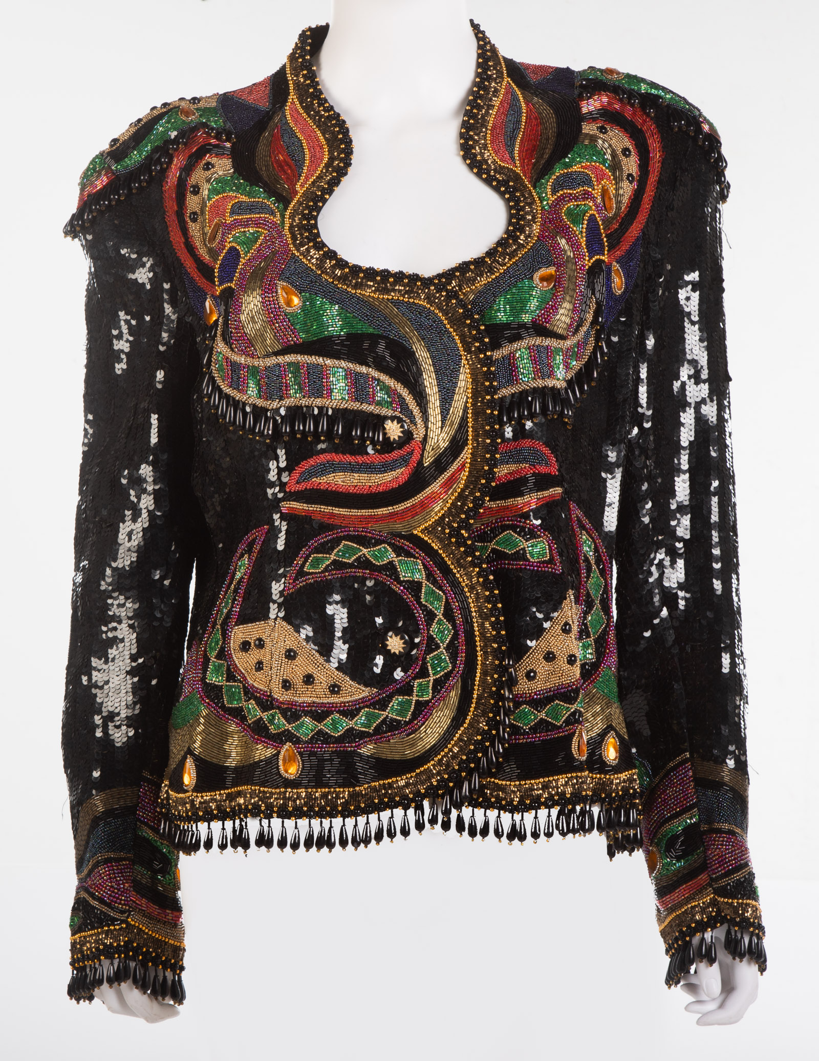HEAVILY EMBELLISHED EVENING