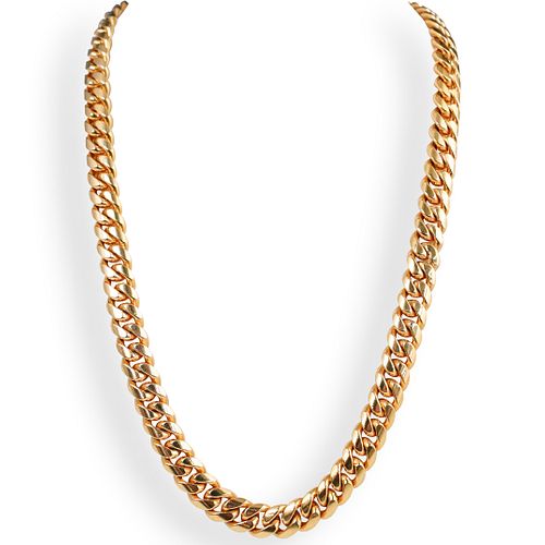HEAVY 14K GOLD CUBAN LINK