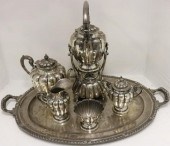 HEAVY 6 PIECE MEXICAN STERLING