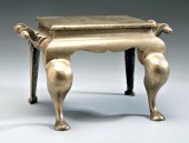 Heavy brass coachman, cast bra