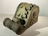 HEAVY BRONZE ARCHITECTURAL COR