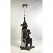 Heavy Brutalist table Lamp. We