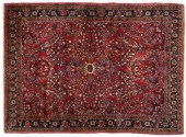 Heavy full-pile Sarouk rug, 19