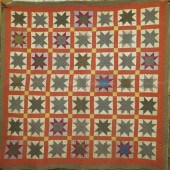 HEAVY PATCHWORK STAR BLOCK PAT