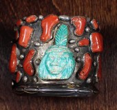 HEAVY SIGNED NATIVE AMERICAN C