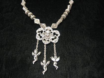 Heavy sterling necklace    Sterling