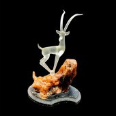 HEBE HADLOCK ART GLASS MOUNTAI