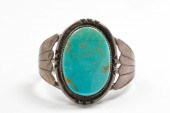 HEBERT TSOSIE TURQUOISE STERLI