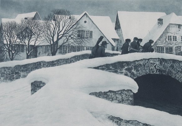 HECKER Franz (German 1870-1944):