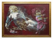 HECTOR AYALA LARGE SURREALIST