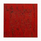 HECTOR LEONARDI, RED ABSTRACT