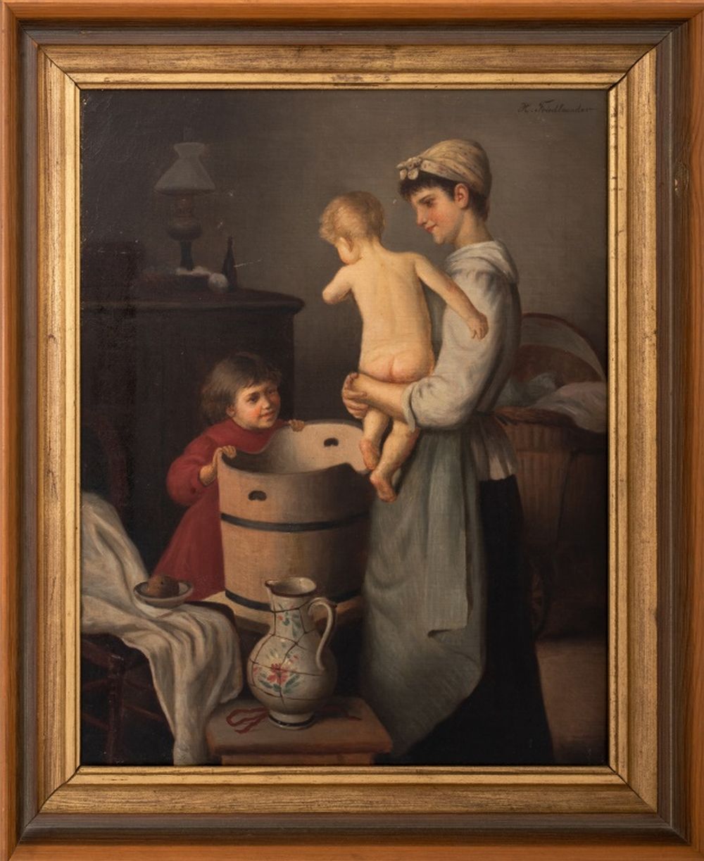 HEDWIG FRIEDLANDER INTERIOR SCENE