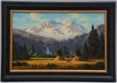HEINE HARTWIG, INDIAN ENCAMPME