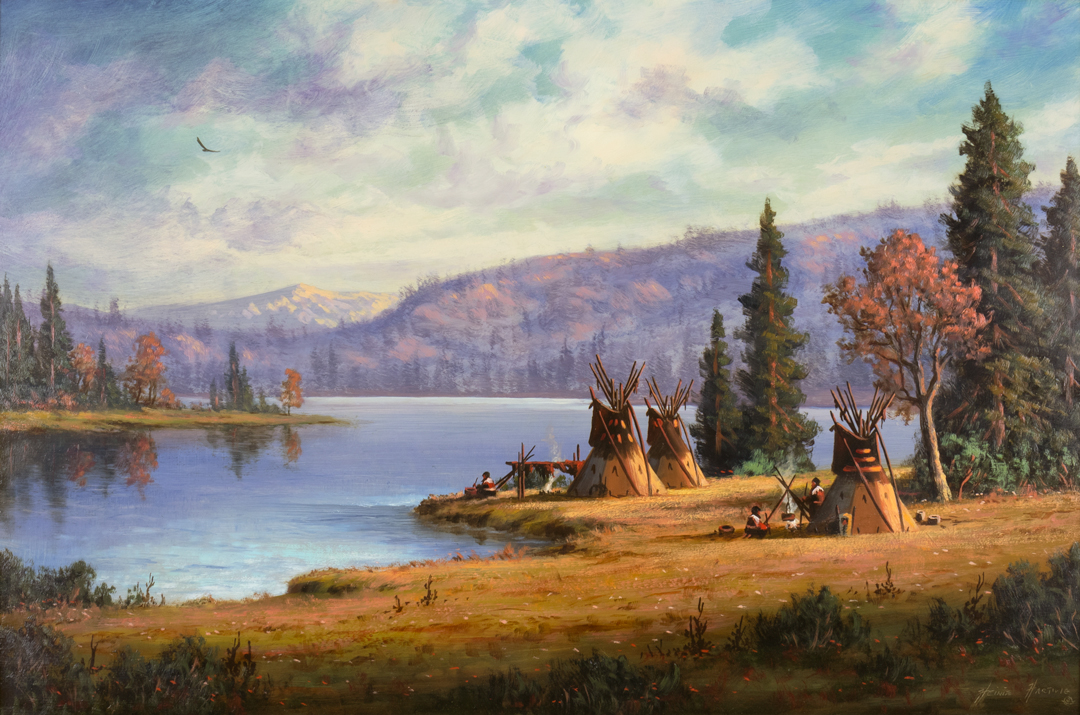 HEINIE HARTWIG (1937- ), CAMP BY
