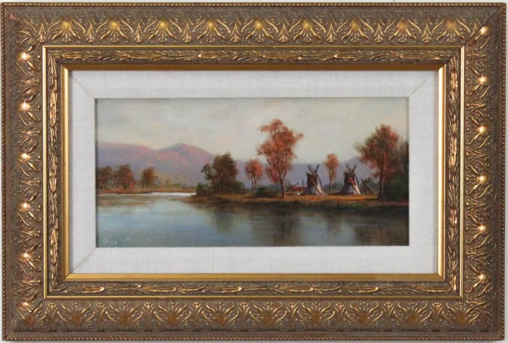 HEINIE HARTWIG OIL ON BOARDHEINIE