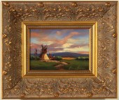 HEINIE HARTWIG OIL ON BOARDHEI