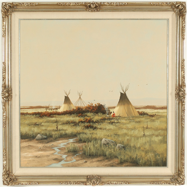 HEINIE HARTWIG OIL ON MASONITE
