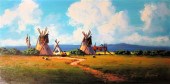 HEINIE HARTWIG OIL ON MASONITE