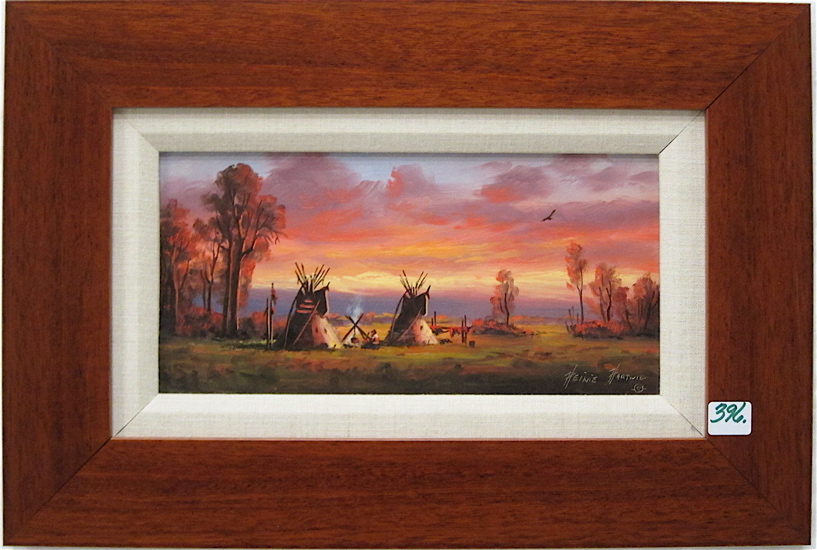 HEINIE HARTWIG OIL ON MASONITE