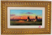 HEINIE HARTWIG OIL ON MASONITE