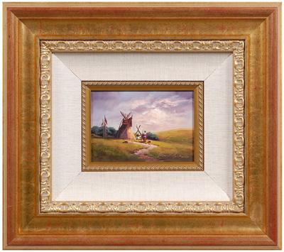 Heinie Hartwig painting