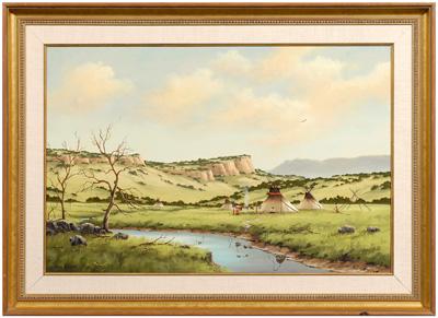 Heinie Hartwig painting