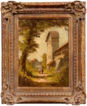 Heinrich Berger painting (Germ