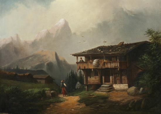 HEINRICH BURKEL (German 1802-1833).