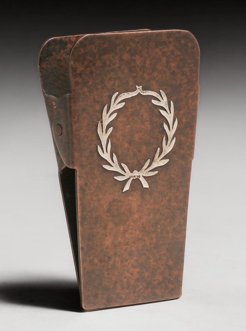 HEINTZ #1012 STERLING ON BRONZE
