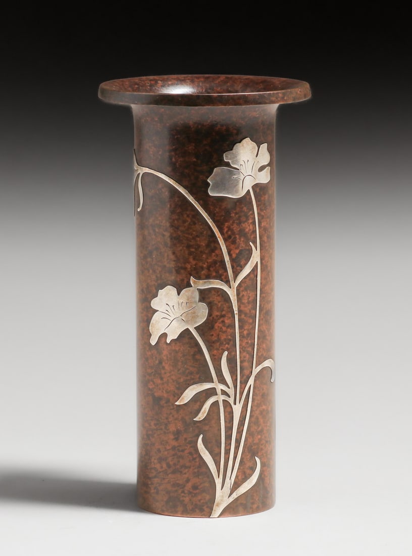 HEINTZ #3581 STERLING ON BRONZE