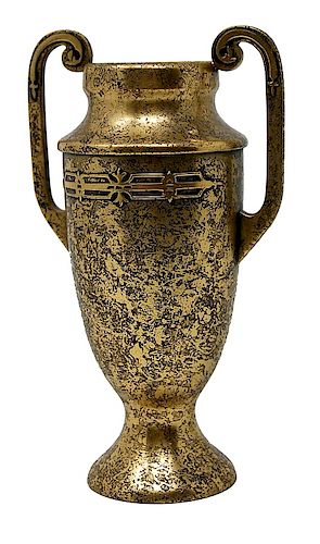 HEINTZ ART VASE SILVER ON