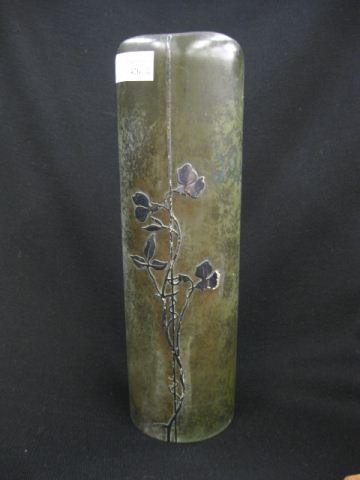 Heintz Sterling & Bronze Vase