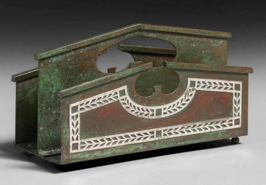 HEINTZ STERLING ON BRONZE LETTER