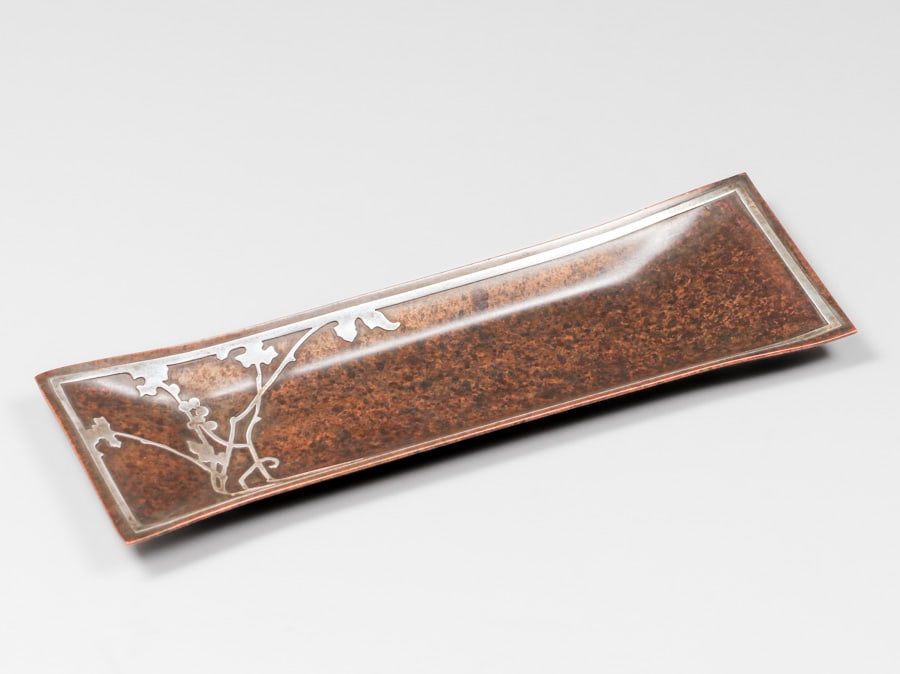 HEINTZ STERLING ON BRONZE OVERLAY